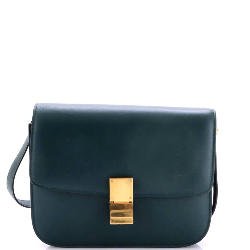 Celine Medium Classic Box Bag Smooth Leather